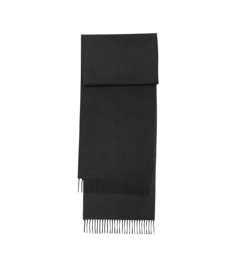 Ambroise Brodée scarf BLACK