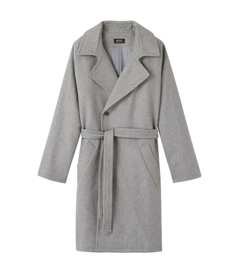 Bakerstreet coat Pale heather grey