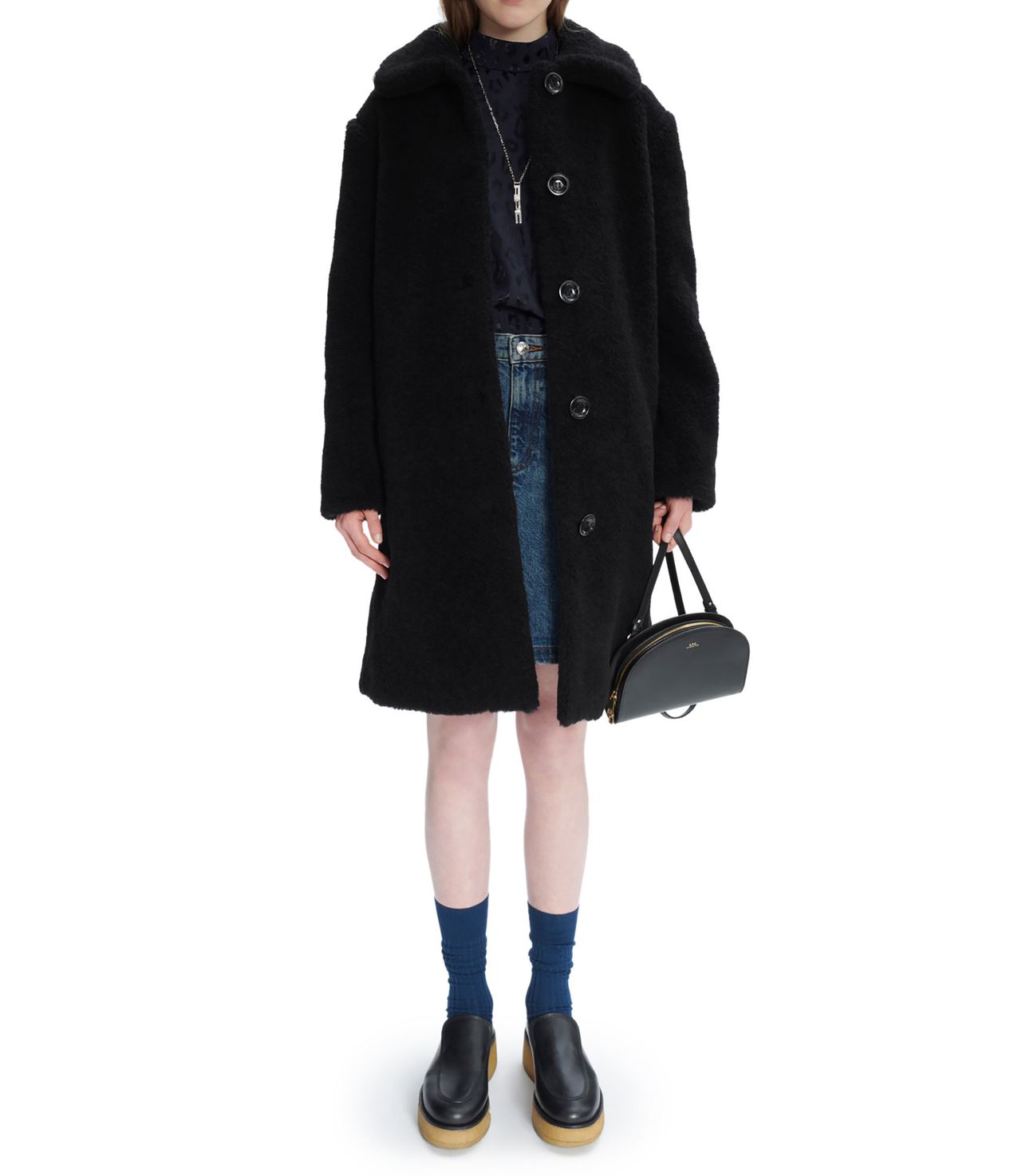 Katerine coat BLACK APC