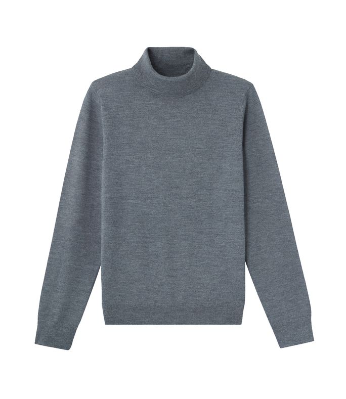 dundee jumper heather charcoal grey