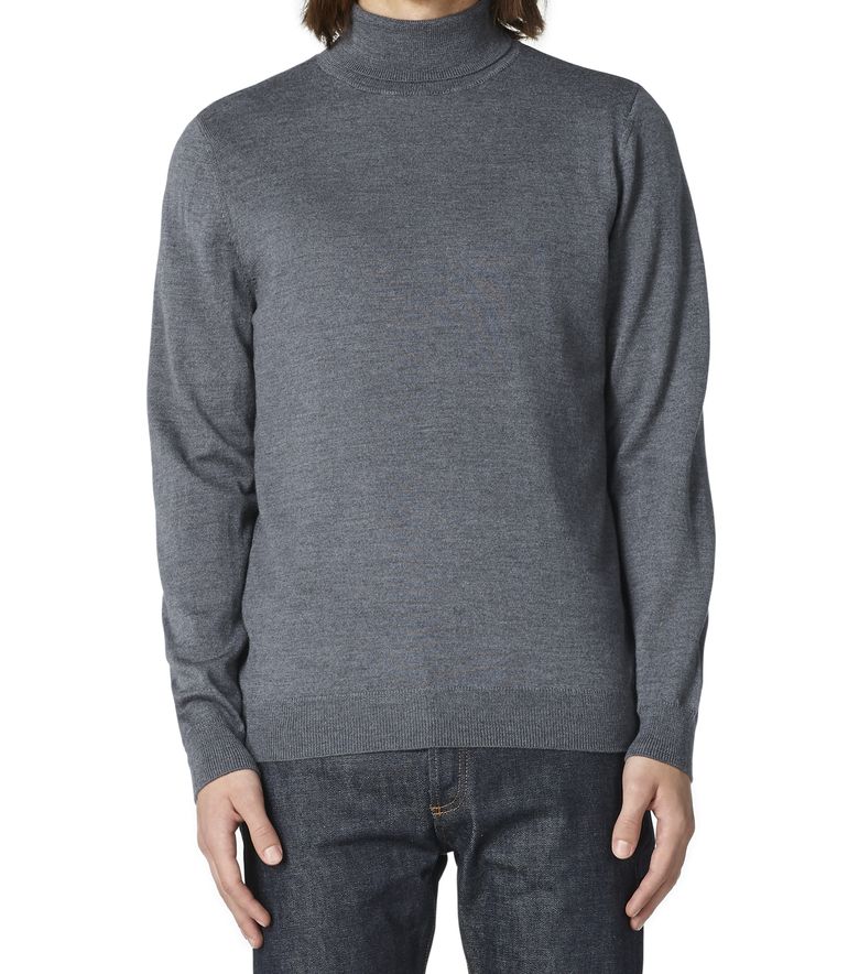 Dundee jumper HEATHER CHARCOAL GREY