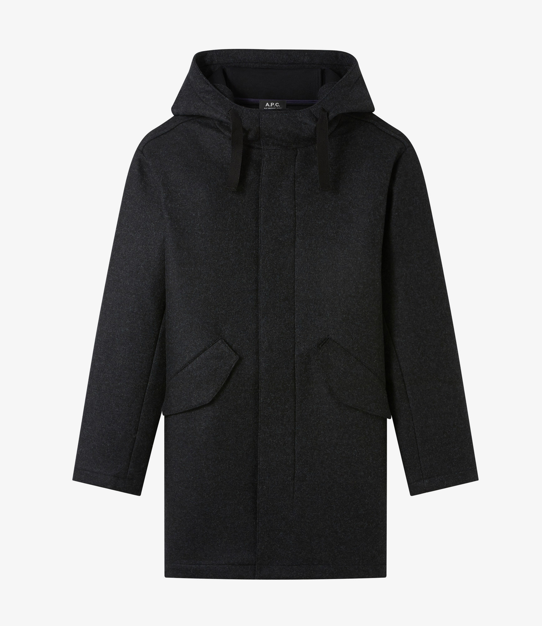 Apc wool coat deals
