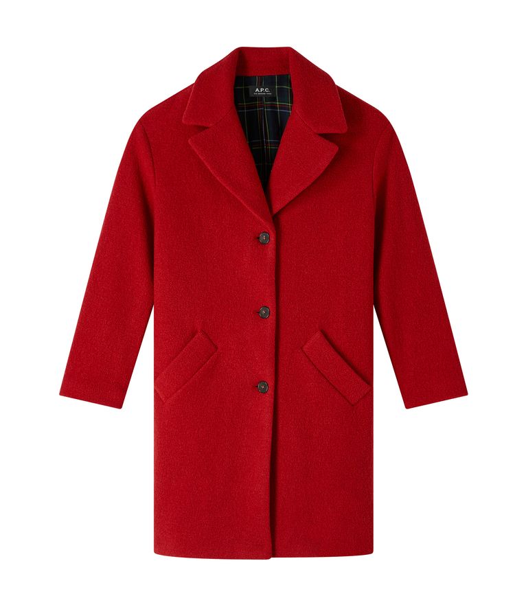 Ninon coat RED