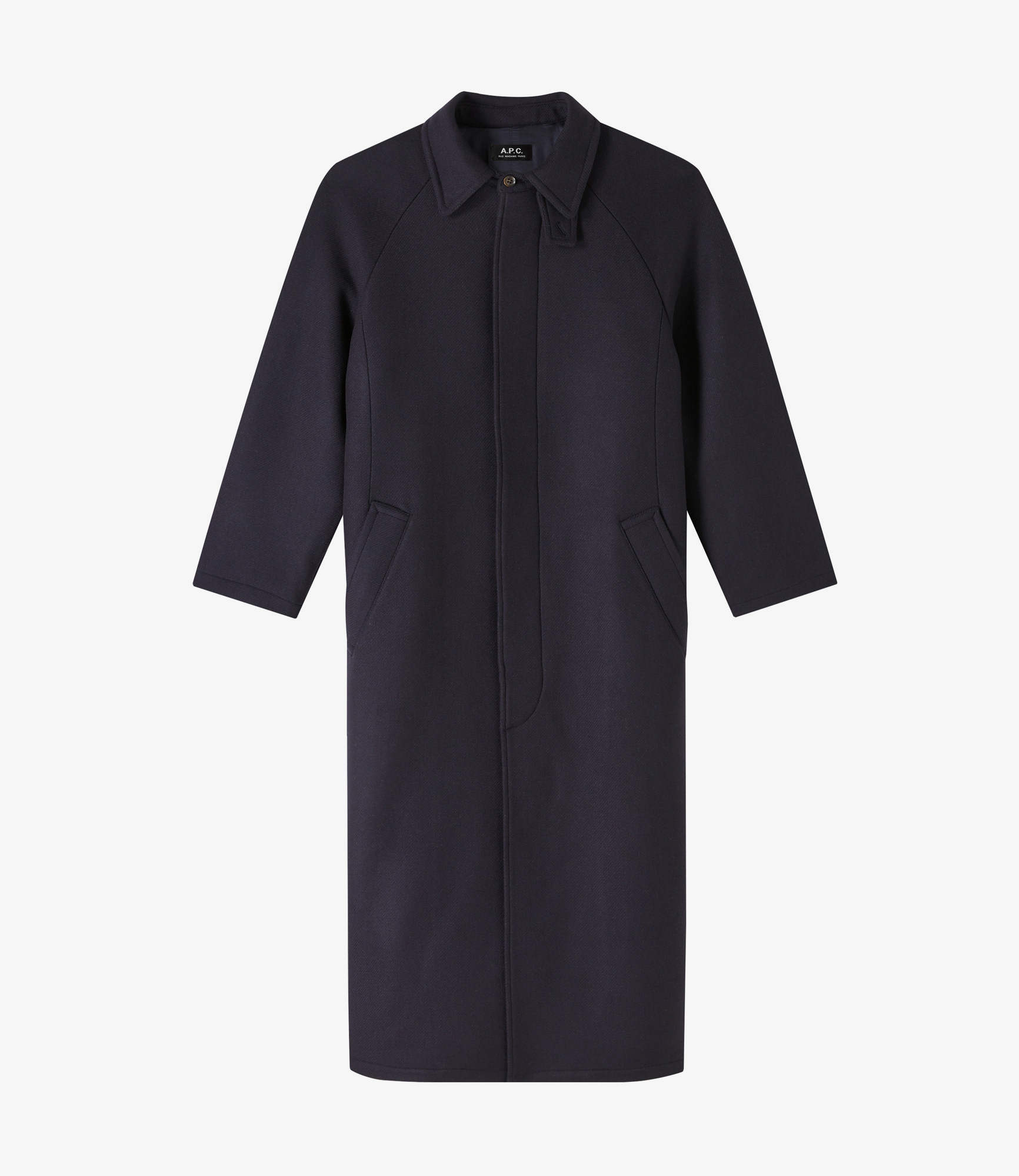 Apc wool coat deals